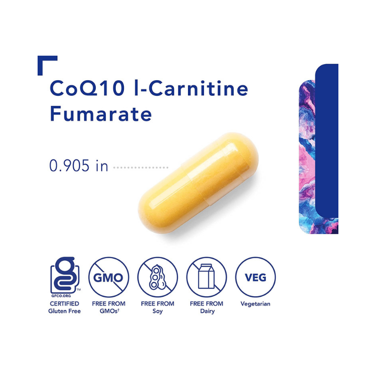 CoQ10 l-Carnitine fumarate 120 vegcaps