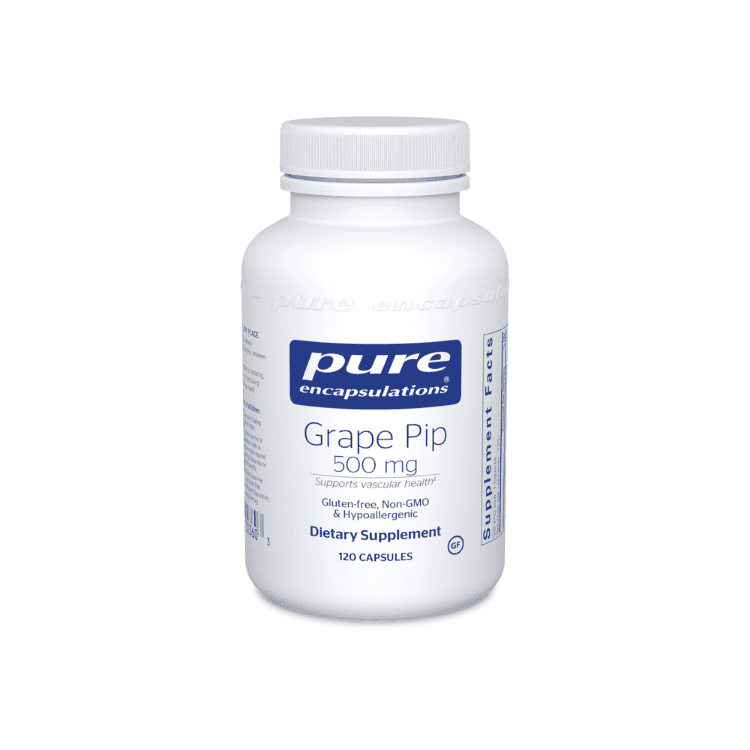 Grape Pip 500 Mg By Pure Encapsulations - Welltopia Vitamins & Supplement Pharmacy