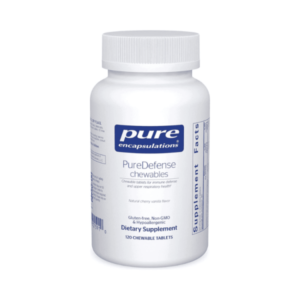Pure Encapsulations PureDefense Chewables - Welltopia Vitamins & Supplement Pharmacy