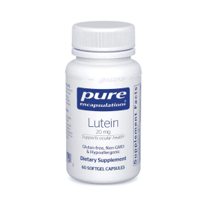 Pure Encapsulations Lutein 20 Mg - Welltopia Vitamins & Supplement Pharmacy