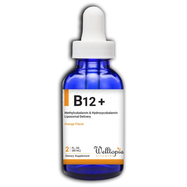 Vitamin B12+ Dropper 60 ml. - Welltopia Vitamins & Supplement Pharmacy