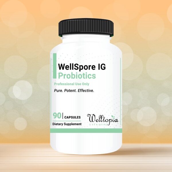 WellSpore IG Probiotics - 90 Capsules - Welltopia Vitamins & Supplement Pharmacy