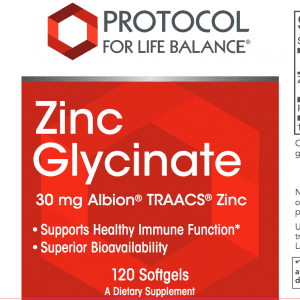 Zinc Glycinate 120 gels