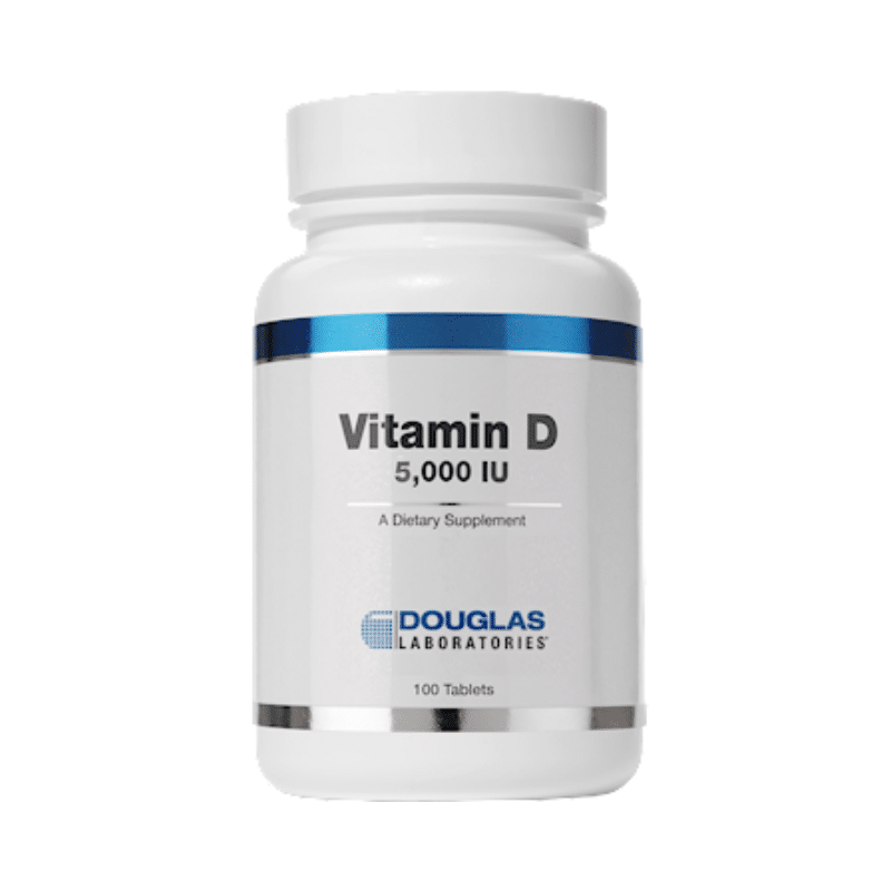 Douglas Laboratories Vitamin D 5000 IU - 100 Capsules - Welltopia Vitamins & Supplement Pharmacy