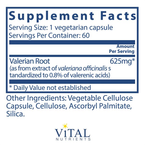 Valerian Root 625 mg