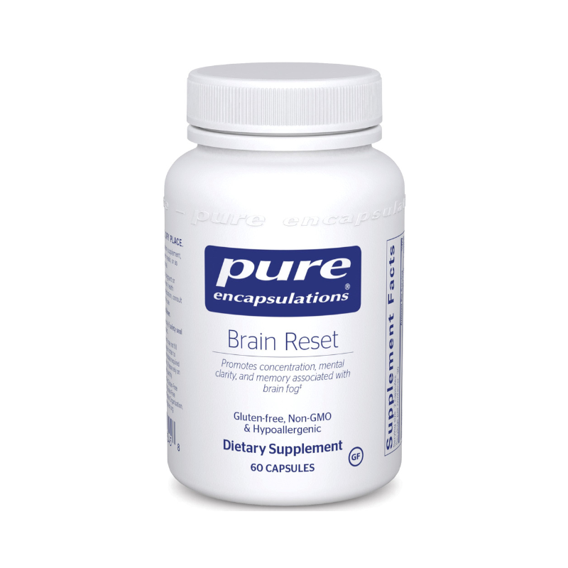 Pure Encapsulations Brain Reset - Welltopia Vitamins & Supplement Pharmacy