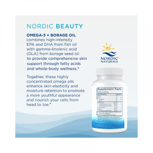 Nordic Beauty Omega-3 +Borage Oil
